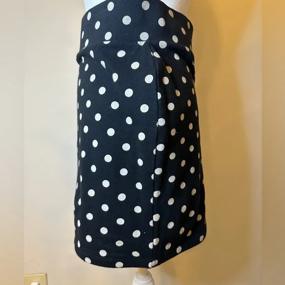 Stretch polka dot skirt - Picture 4 of 5